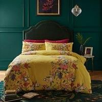 Tiverton Floral Trail Cotton Sateen Duvet Cover and Pillowcase Set
