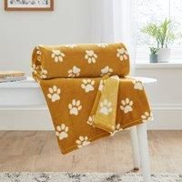 Paw Print Pet Blanket