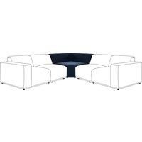 Modular Cruz Velvet Corner Seat