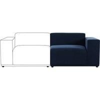 Modular Cruz Velvet Right Hand Seat