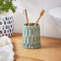 Coastal Green Glazed Ceramic Tumbler