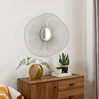 Organic Shape Wire Indoor Outdoor Wall Mirror