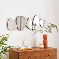 Pebble Shapes Wall Mirror