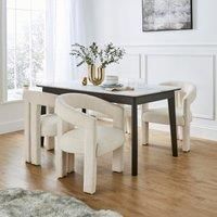 Lucilla Dining Chair, Boucle