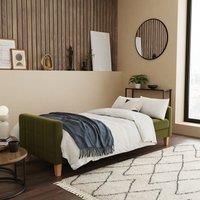 Harlow Velvet Storage Double Sofa Bed