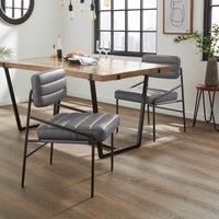 Bude Dining Chair, Faux Leather