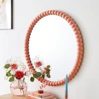 Bobbin Round Wall Mirror
