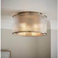 Kruze Glass Flush Ceiling Light