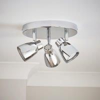 Alto 3 Light Semi Flush Spotlight