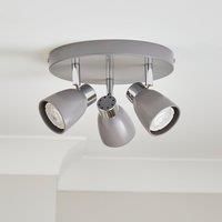 Alto 3 Light Semi Flush Spotlight
