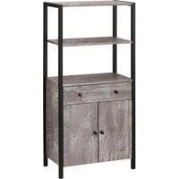 Colton Tall Bathroom Unit, Concrete Effect