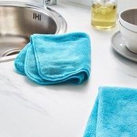 Dunelm Pack of 2 Thick Dusting Cloths