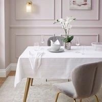 Hotel Striped Tablecloth