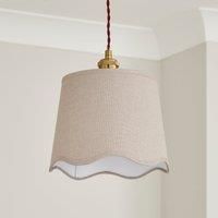 Scalloped Edge Lamp Shade