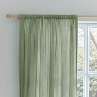 Cotton Muslin Slot Top Curtains