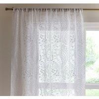 Spring Flowers Slot Top Voile Panel