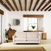 Hattie Slub Faux Linen 3 Seater Sofa