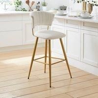 Kendall Bar Stool, Boucle