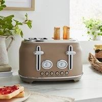 Retro Matt 4 Slice Toaster