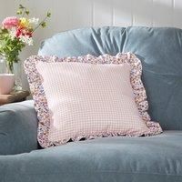 Elsie Gingham Square Cushion