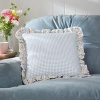 Elsie Gingham Square Cushion