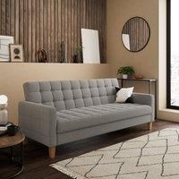 Harlow Flatweave Storage Double Sofa Bed