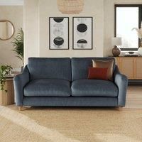 Hattie Matte Plush Velvet 3 Seater Sofa