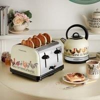 Russell Hobbs Emma Bridgewater Rise and Shine 4 Slice Toaster