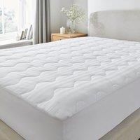 Dunelm ANTI ALLERGY MATTRESS PROTECTOR. NEW. King 180x200cm hotel 200td RRP £42