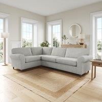 Flori Soft Chenille Corner Sofa