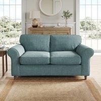 Flori Tonal Plush Chenille 2 Seater Sofa