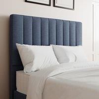 Luxury Linen Vertical Stripe Headboard