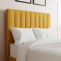 Luxury Linen Vertical Stripe Headboard