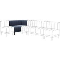 Amali Corner Dining Bench, Boucle