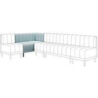 Amali Corner Dining Bench, Vintage Velvet