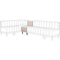 Amali Small Dining Bench, Textured Weave