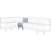 Amali Small Dining Bench, Vintage Velvet