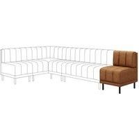 Amali Small Dining Bench, Faux Leather