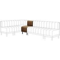 Amali Small Dining Bench, Faux Leather