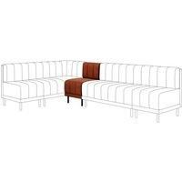 Amali Small Dining Bench, Matte Plush Velvet