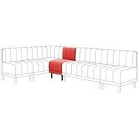 Amali Small Dining Bench, Matte Plush Velvet