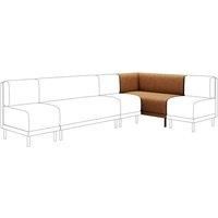 Mae Corner Dining Bench, Faux Leather