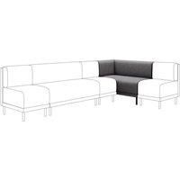 Mae Corner Dining Bench, Faux Leather