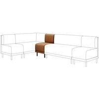 Mae Small Dining Bench, Faux Leather