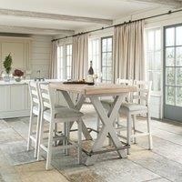 Salcombe 4 Seater Bar Table, Oak