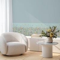 Spring Flowers Frieze Wallpaper Border