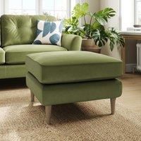 Sven Opulent Velvet Footstool