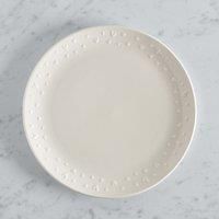 Heart Embossed Dinner Plate