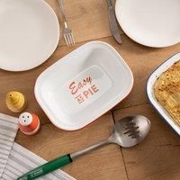 Enamel Pie Dish