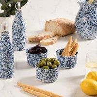 Set of 3 Splatter Stoneware Ramekins